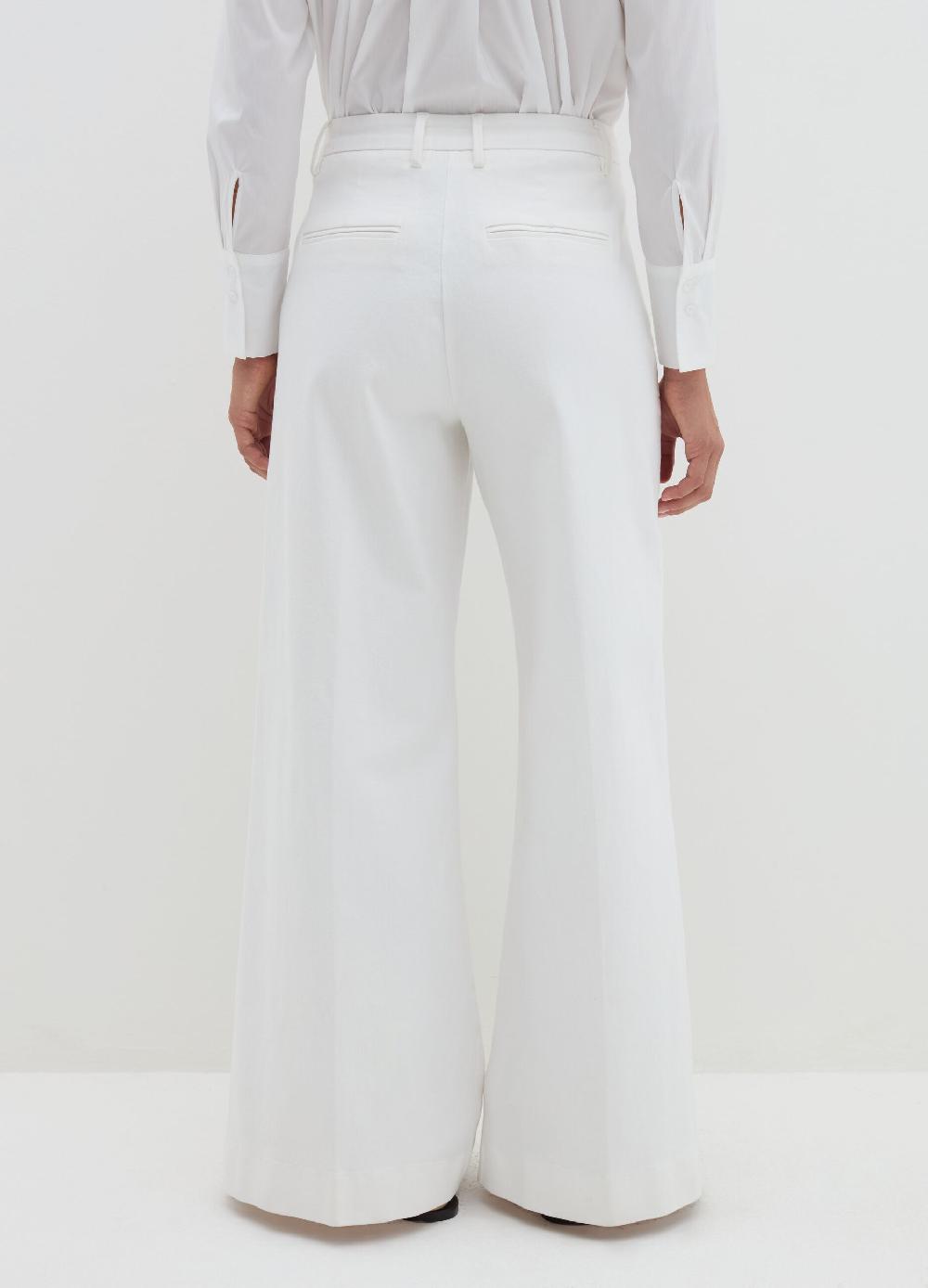 Stefanel Jeans a gamba larga in cotone stretch Solo un giorno rimasto
