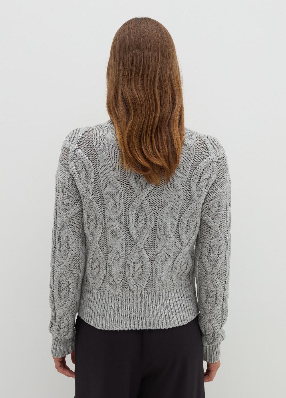 Stefanel Pullover a treccia in misto cotone 50% di sconto con spedizione gratuita