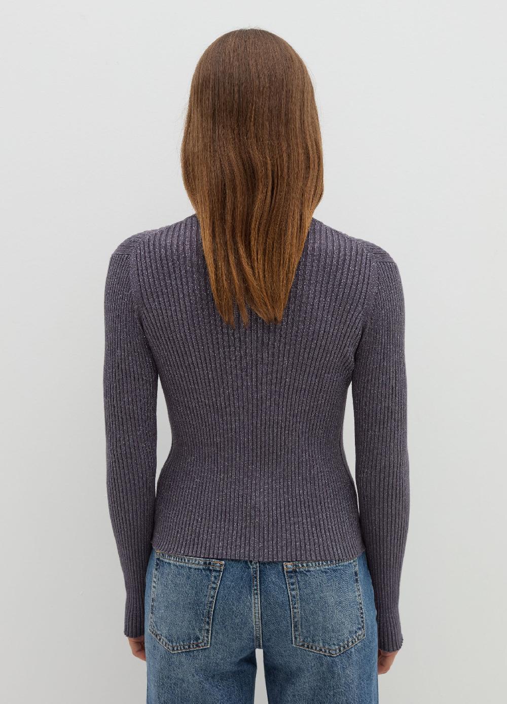 Stefanel Cardigan a costine full-zip Trasporto libero internazionale