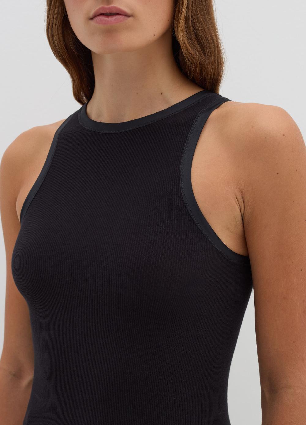 Stefanel Tank top a costine In vendita