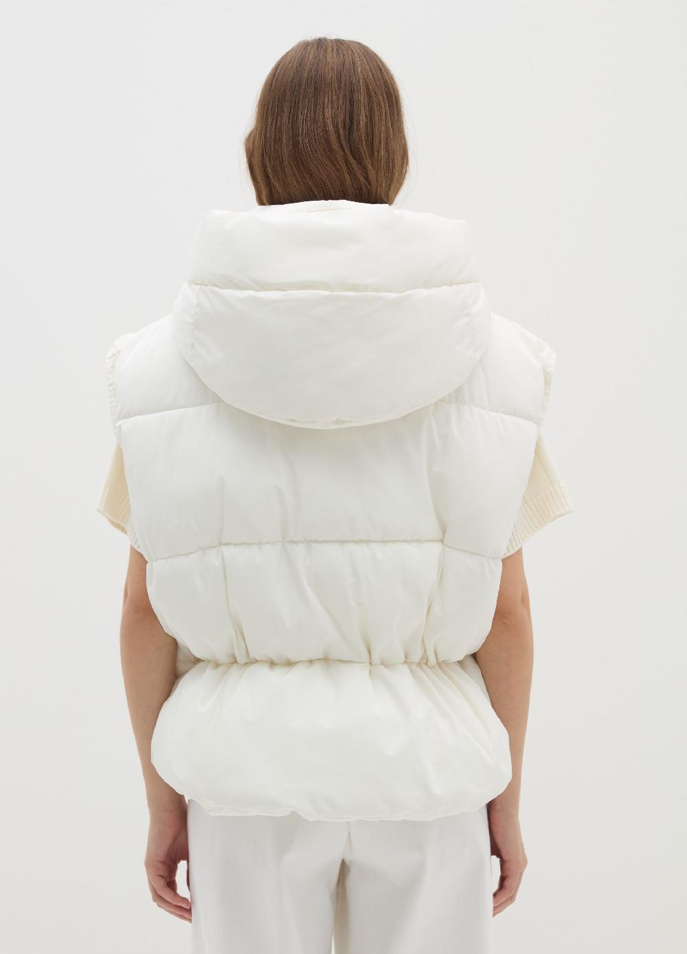 Stefanel Gilet imbottito con cappuccio rimovibile Soddisfazione Garantita