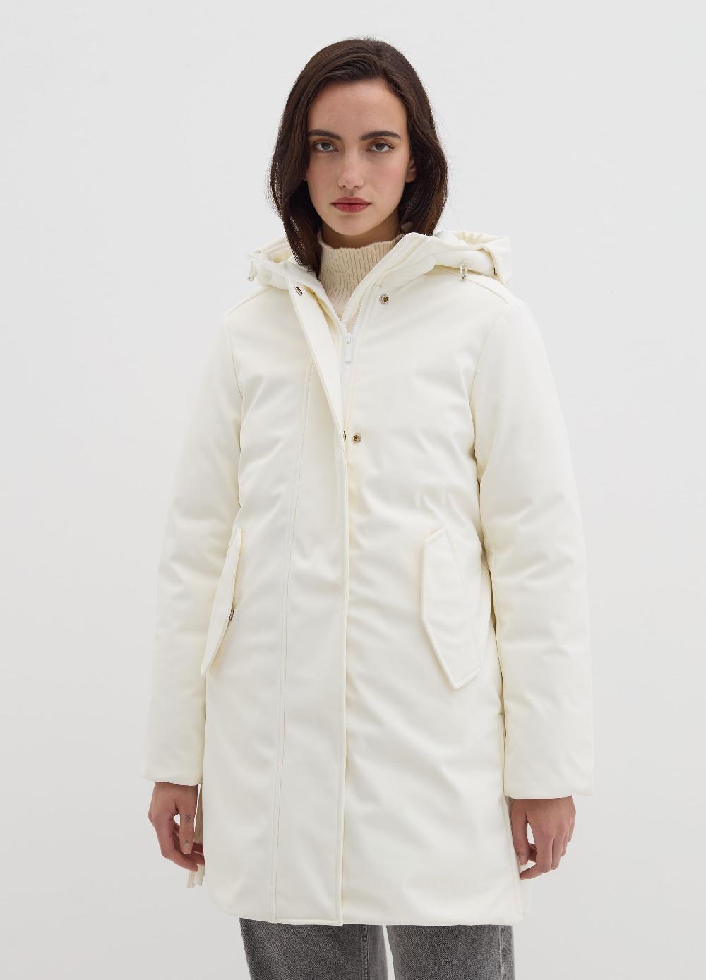 Stefanel Parka in tessuto tecnico con cappuccio Affare Del Giorno