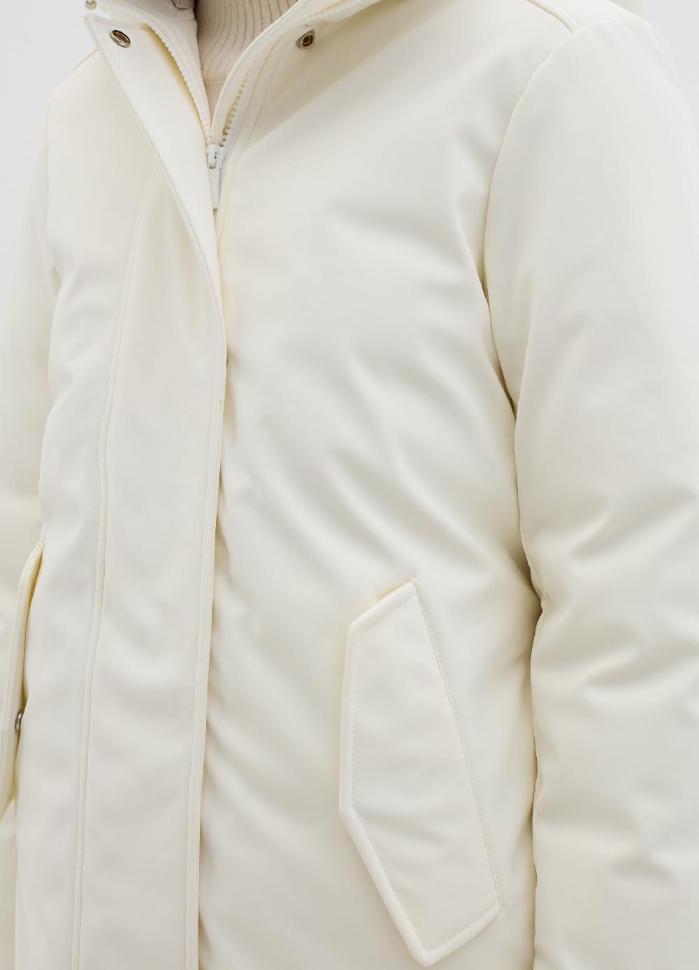 Stefanel Parka in tessuto tecnico con cappuccio Affare Del Giorno