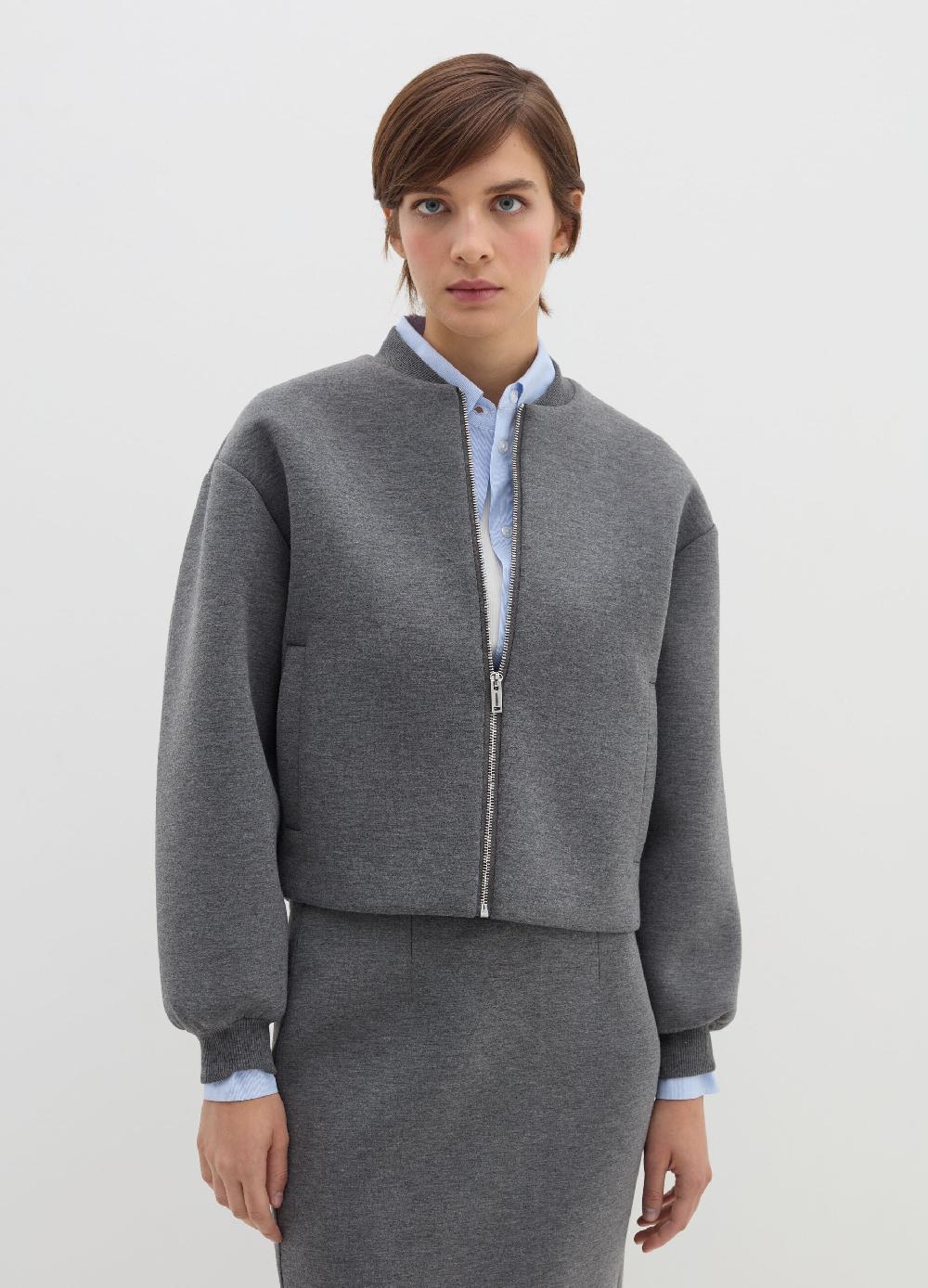 Stefanel Bomber oversize in felpa Presa