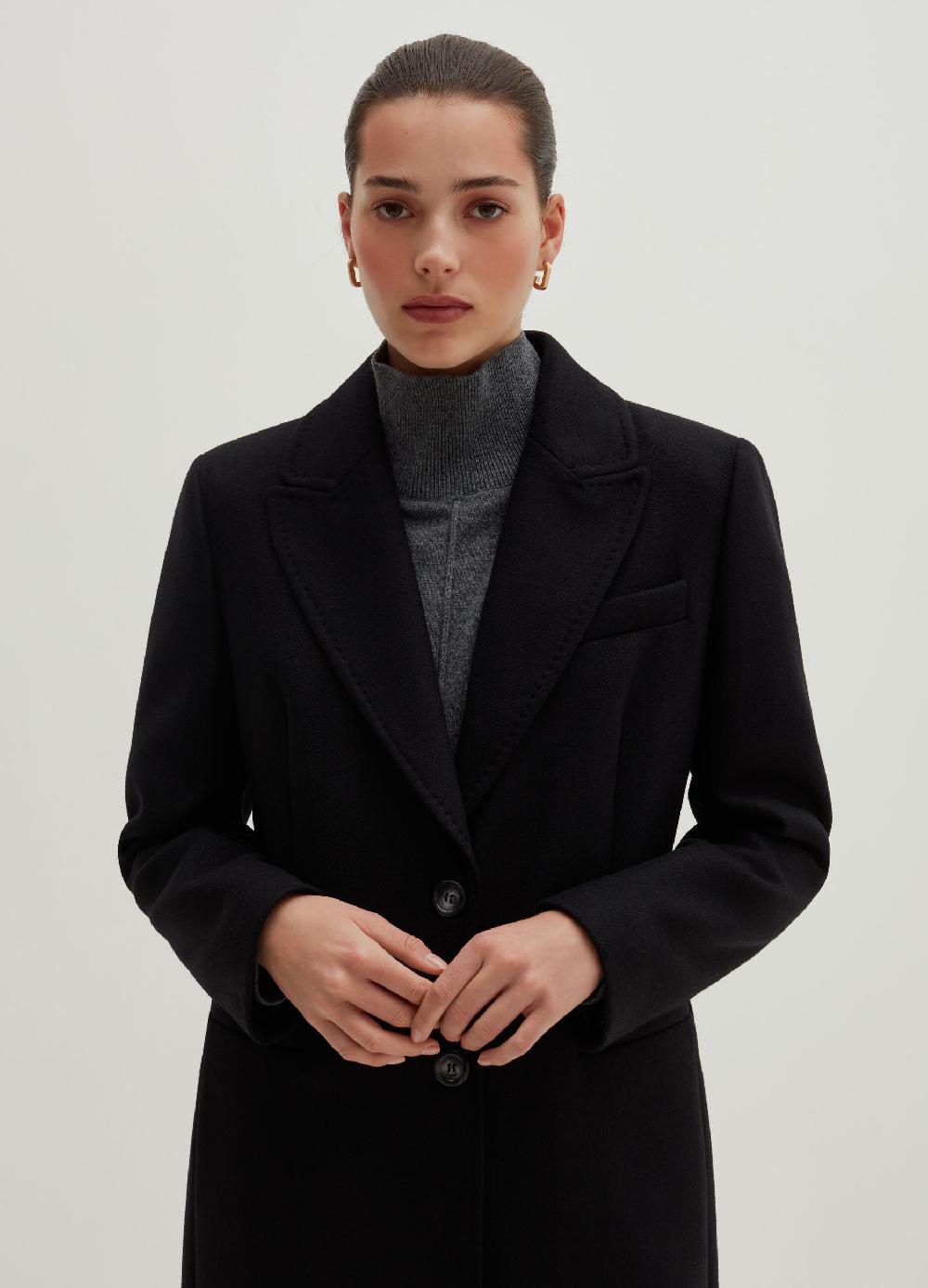 Stefanel Cappotto lungo monopetto Sconto