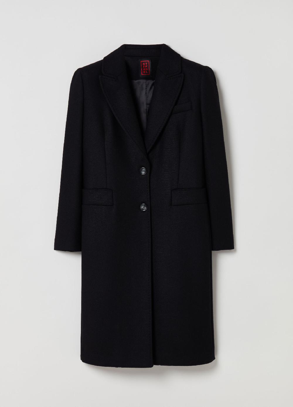 Stefanel Cappotto lungo monopetto Sconto