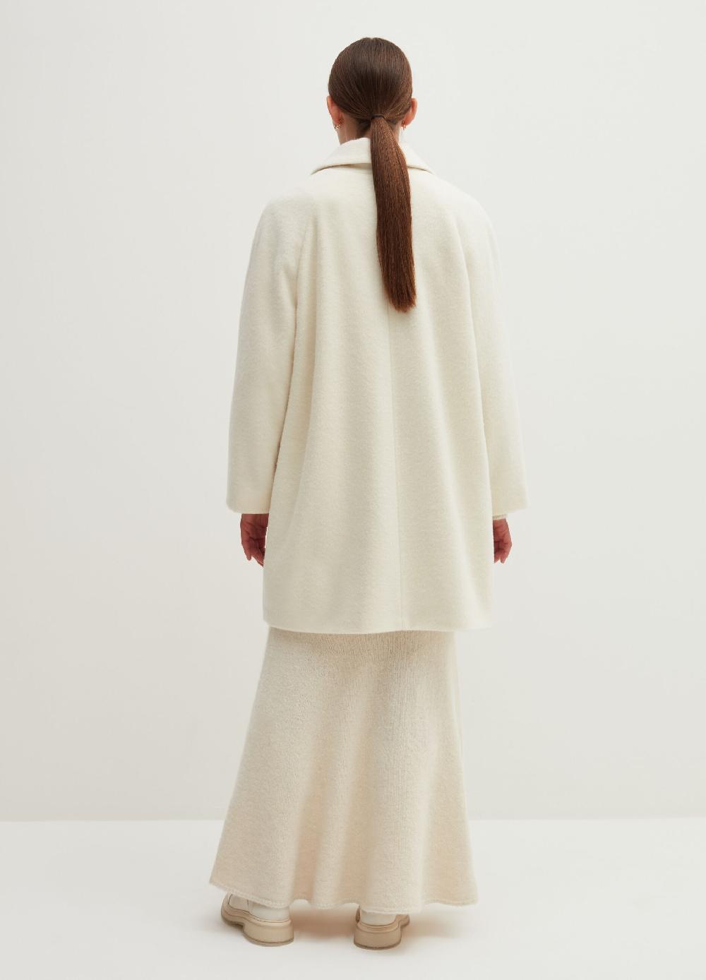 Stefanel Cappotto sette ottavi in velour Economico