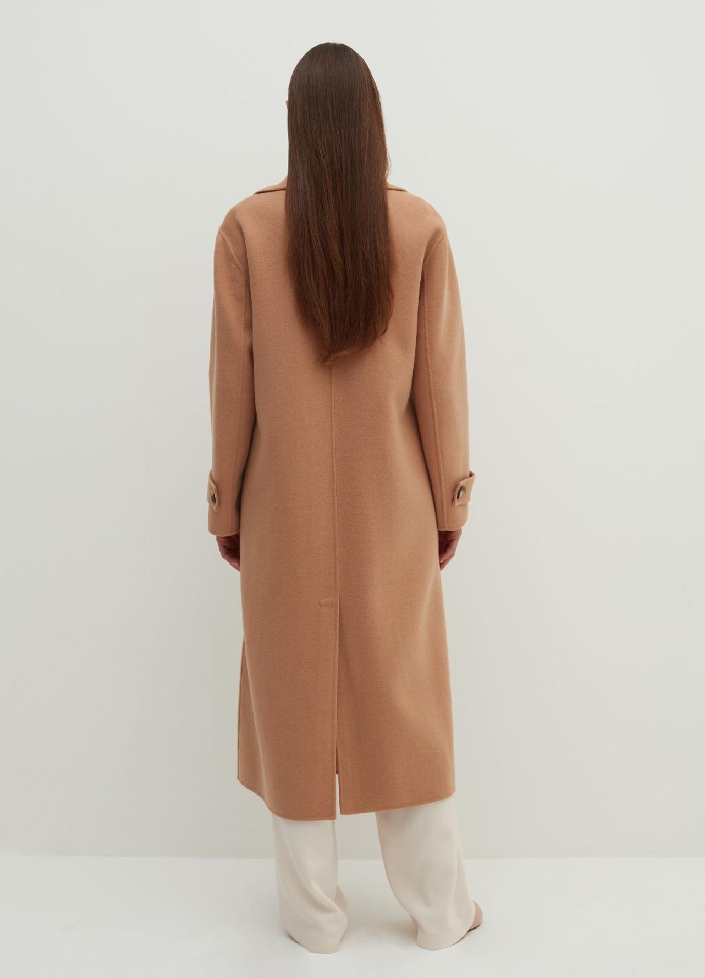 Stefanel Cappotto lungo doppiopetto con revers Hotsell