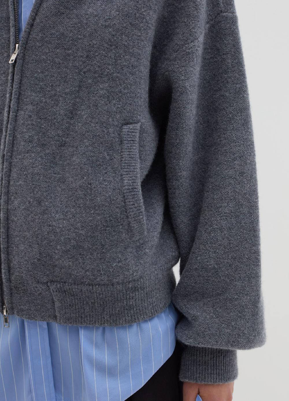 Stefanel Bomber oversize in lana cotta Vendita Economica