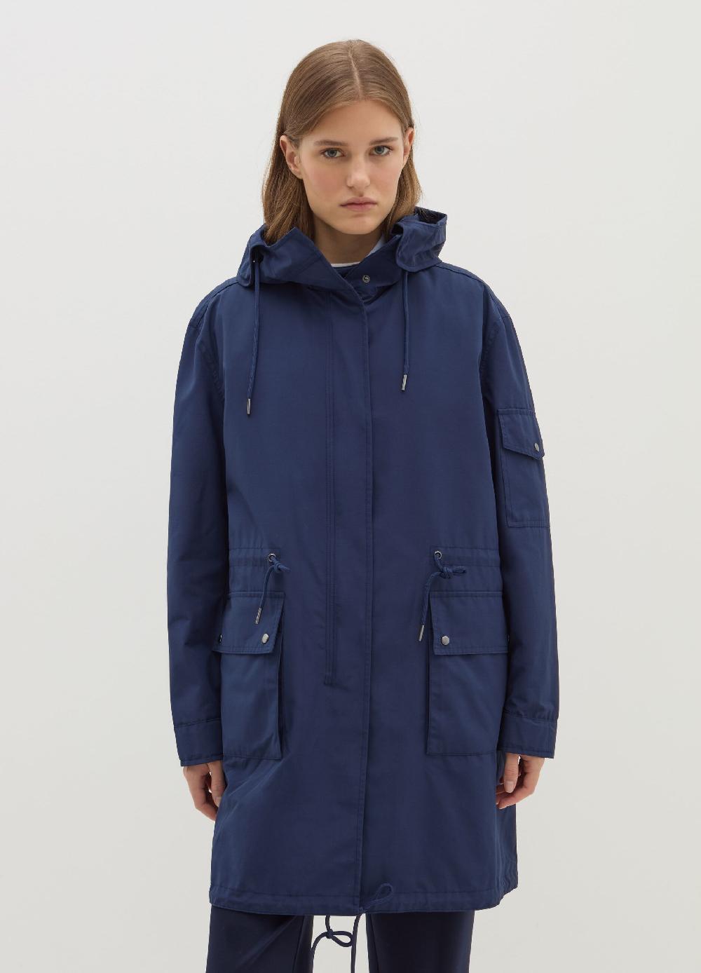 Stefanel Giacca lunga impermeabile con gilet interno Saldi Di Fabbrica