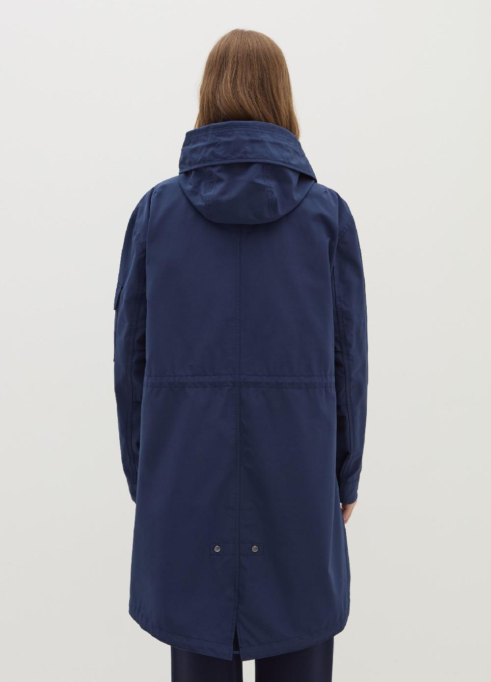 Stefanel Giacca lunga impermeabile con gilet interno Saldi Di Fabbrica