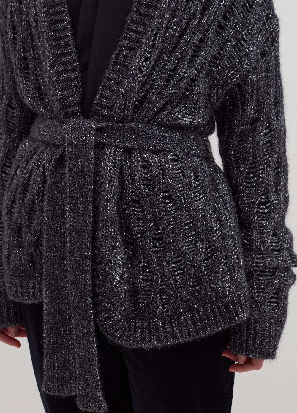 Stefanel Coatigan in lurex con cintura I Più Venduti