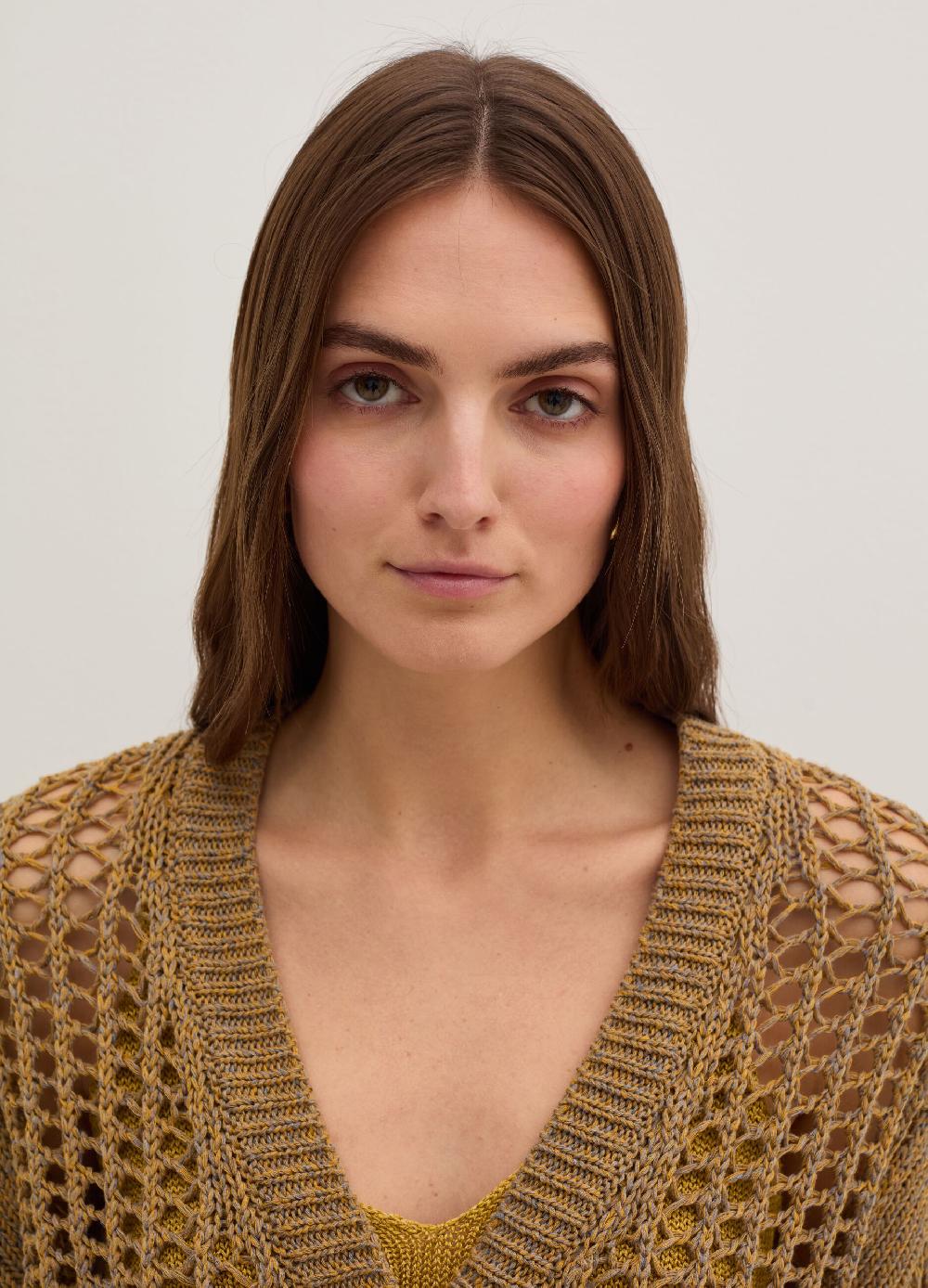 Stefanel Cardigan over trama forata effetto mouline Cyber Monday