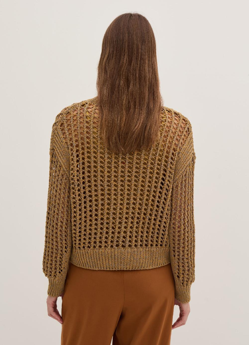 Stefanel Cardigan over trama forata effetto mouline Cyber Monday