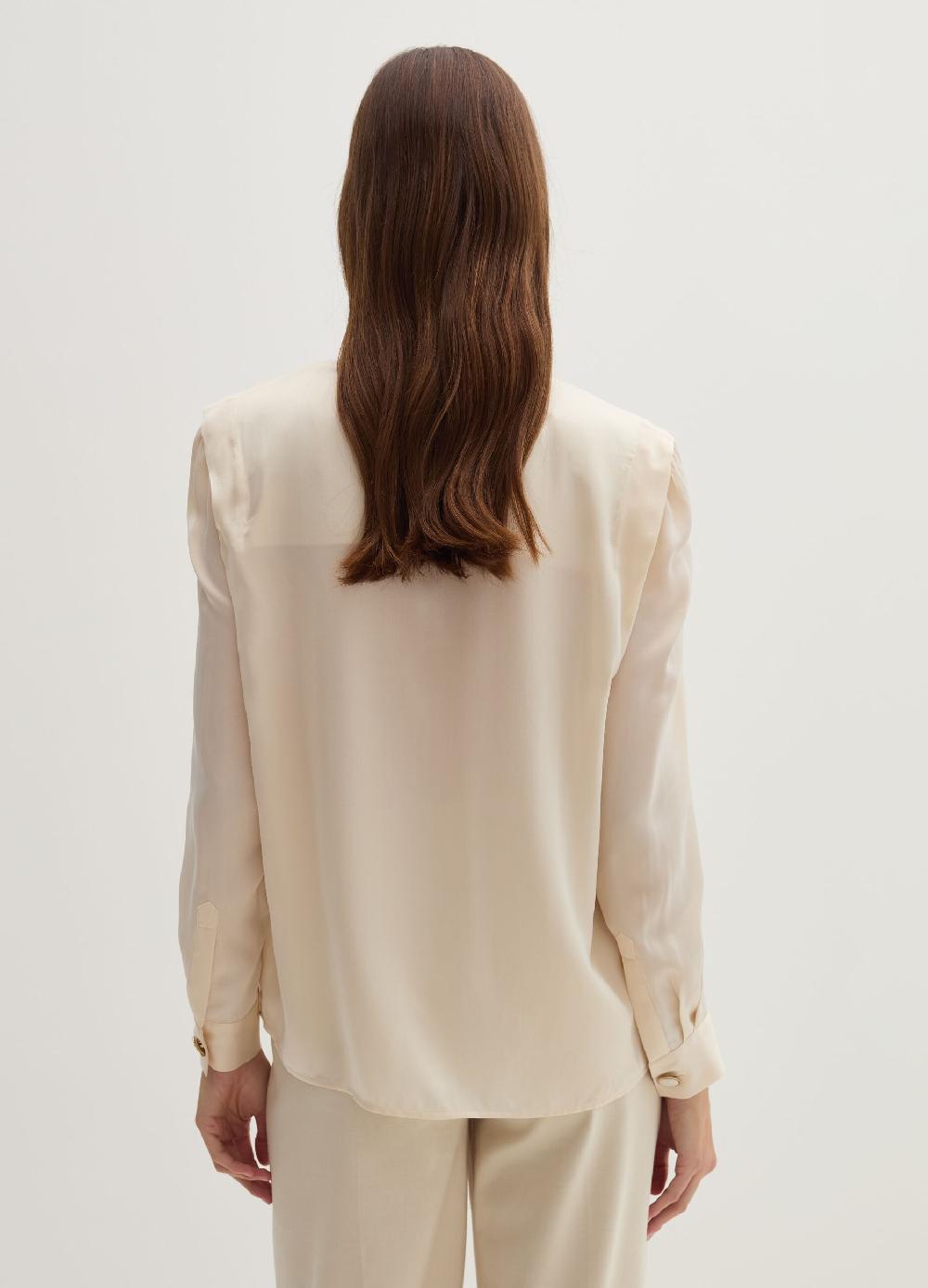Stefanel Blusa in satin boxy fit Offerta temporanea