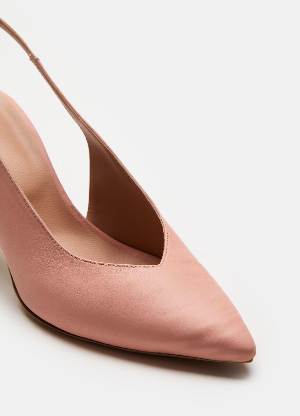 Stefanel Slingback a punta in pelle Trasporto libero internazionale