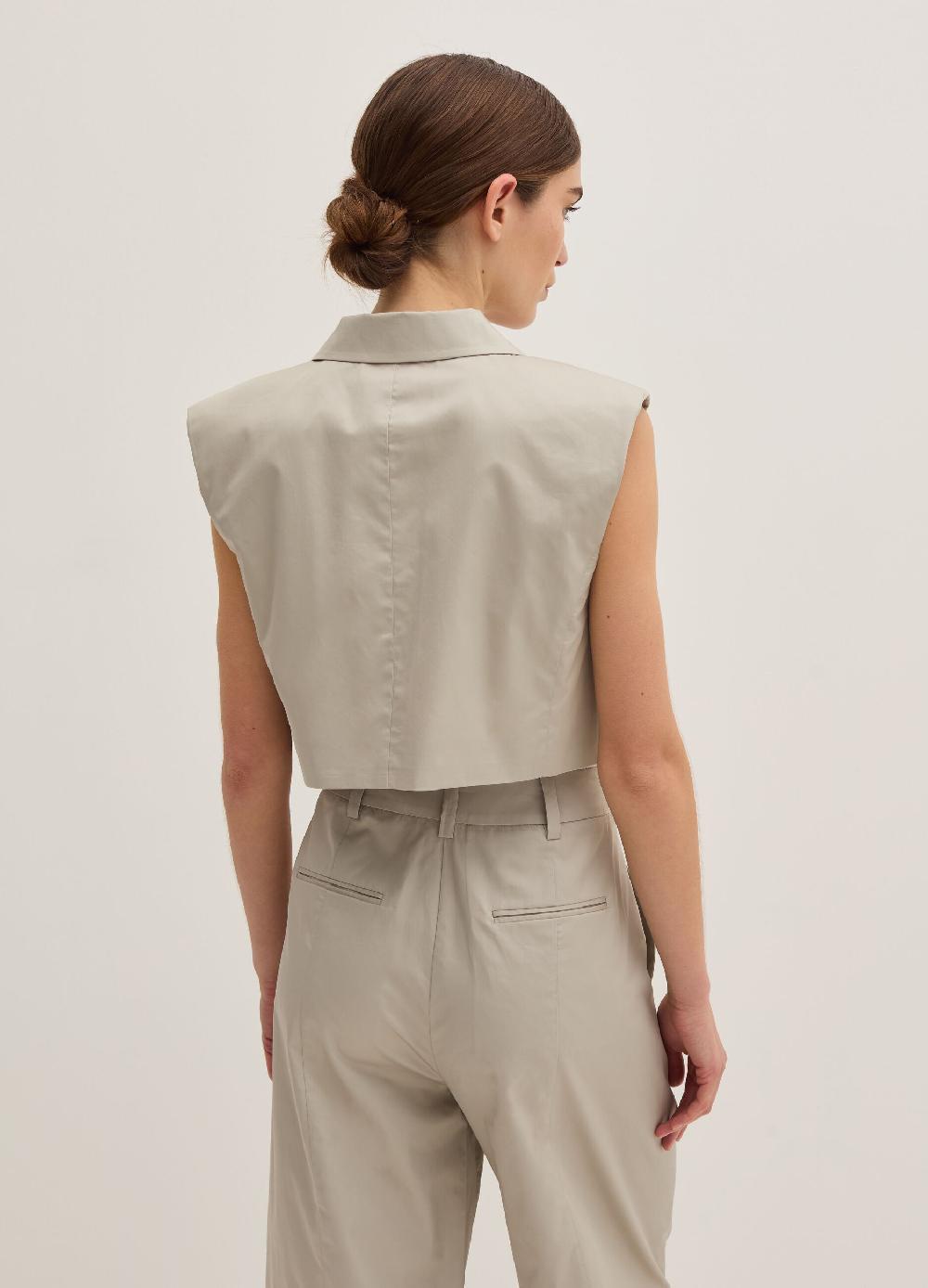 Stefanel Blazer smanicato boxy fit con spalline Limitato a 3 giorni