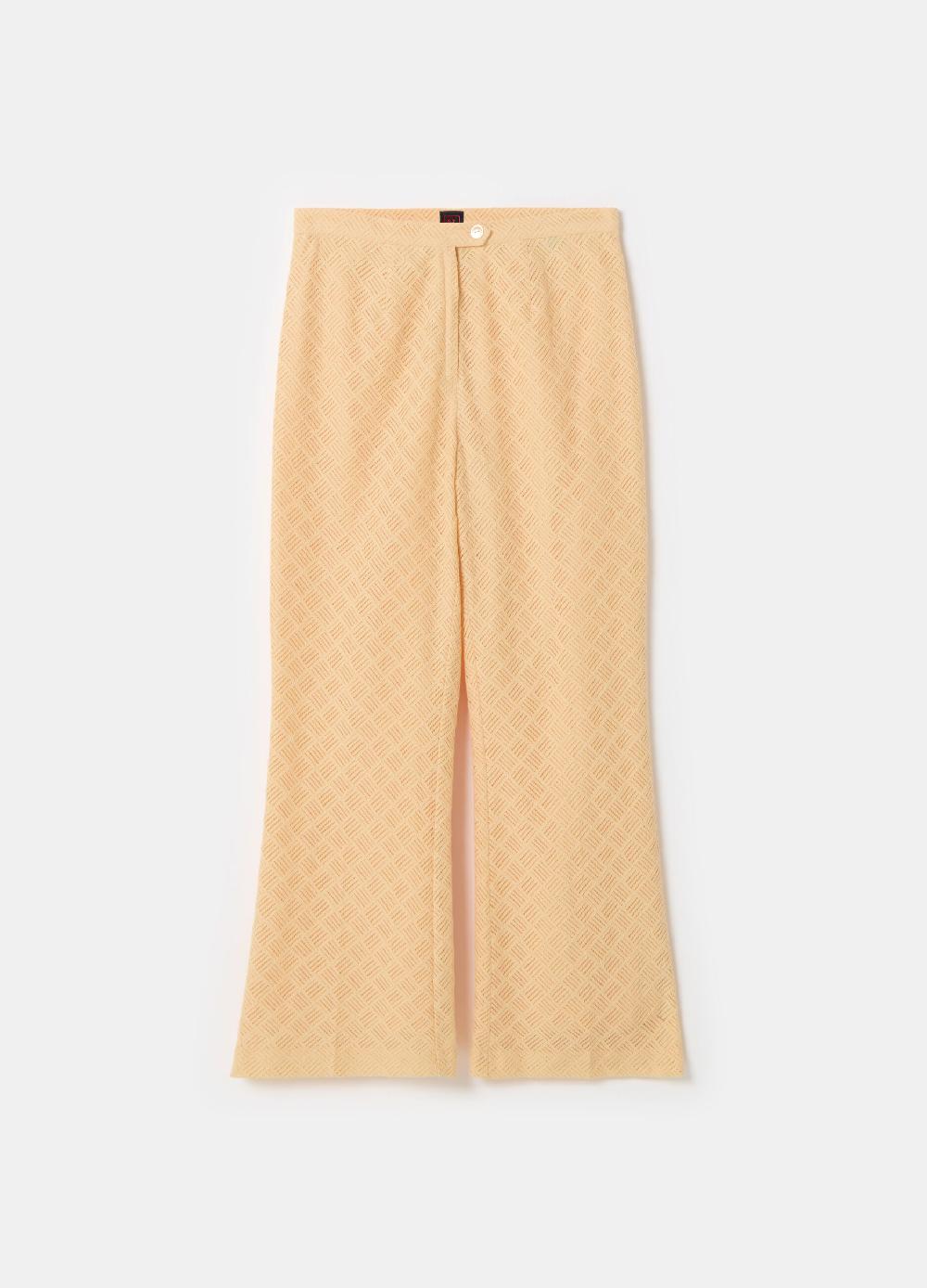 Stefanel Pantalone flare fit con motivo geometrico 50% di sconto per tempo limitato