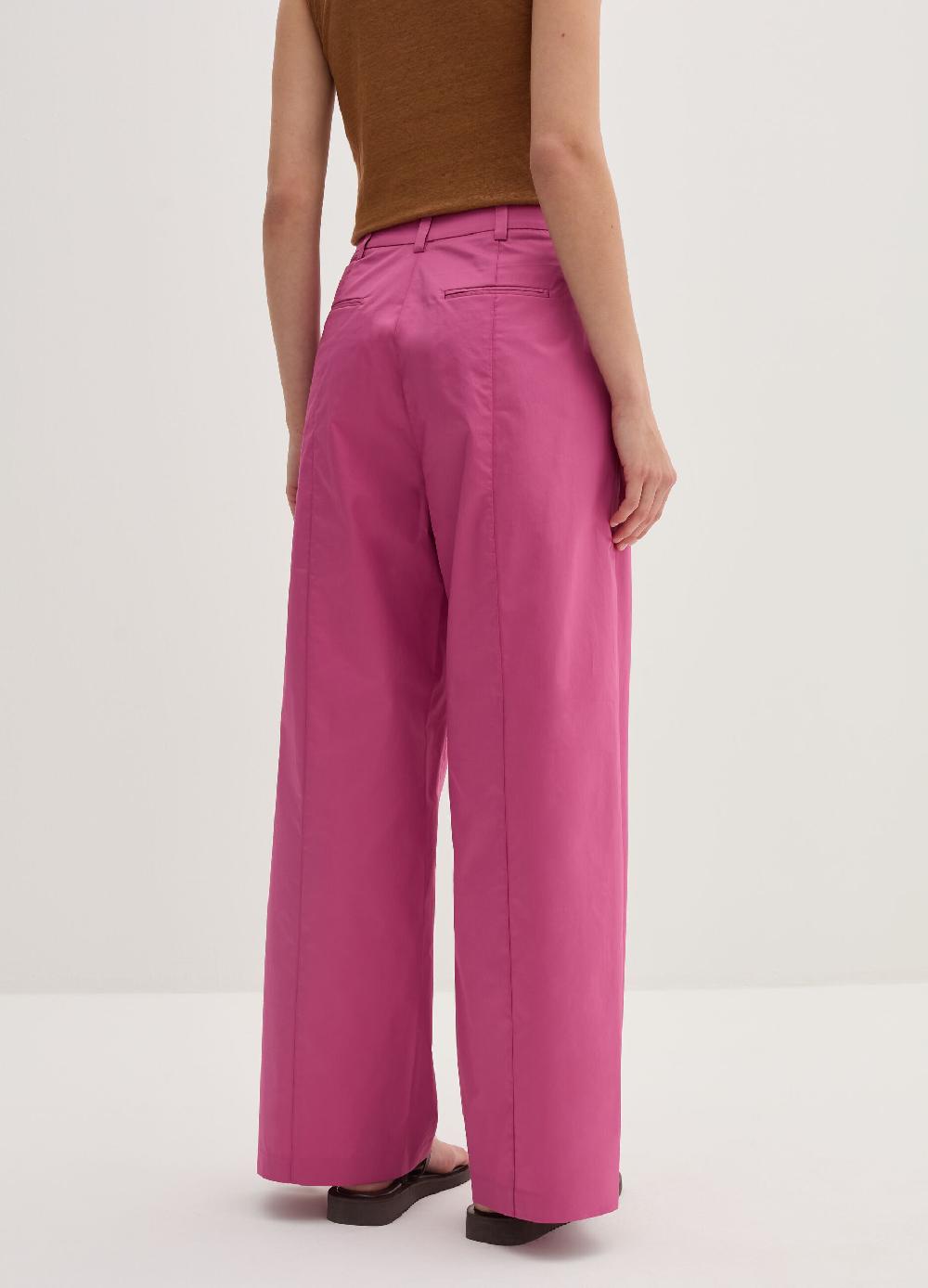 Stefanel Pantalone straight fit a vita alta Nuovo