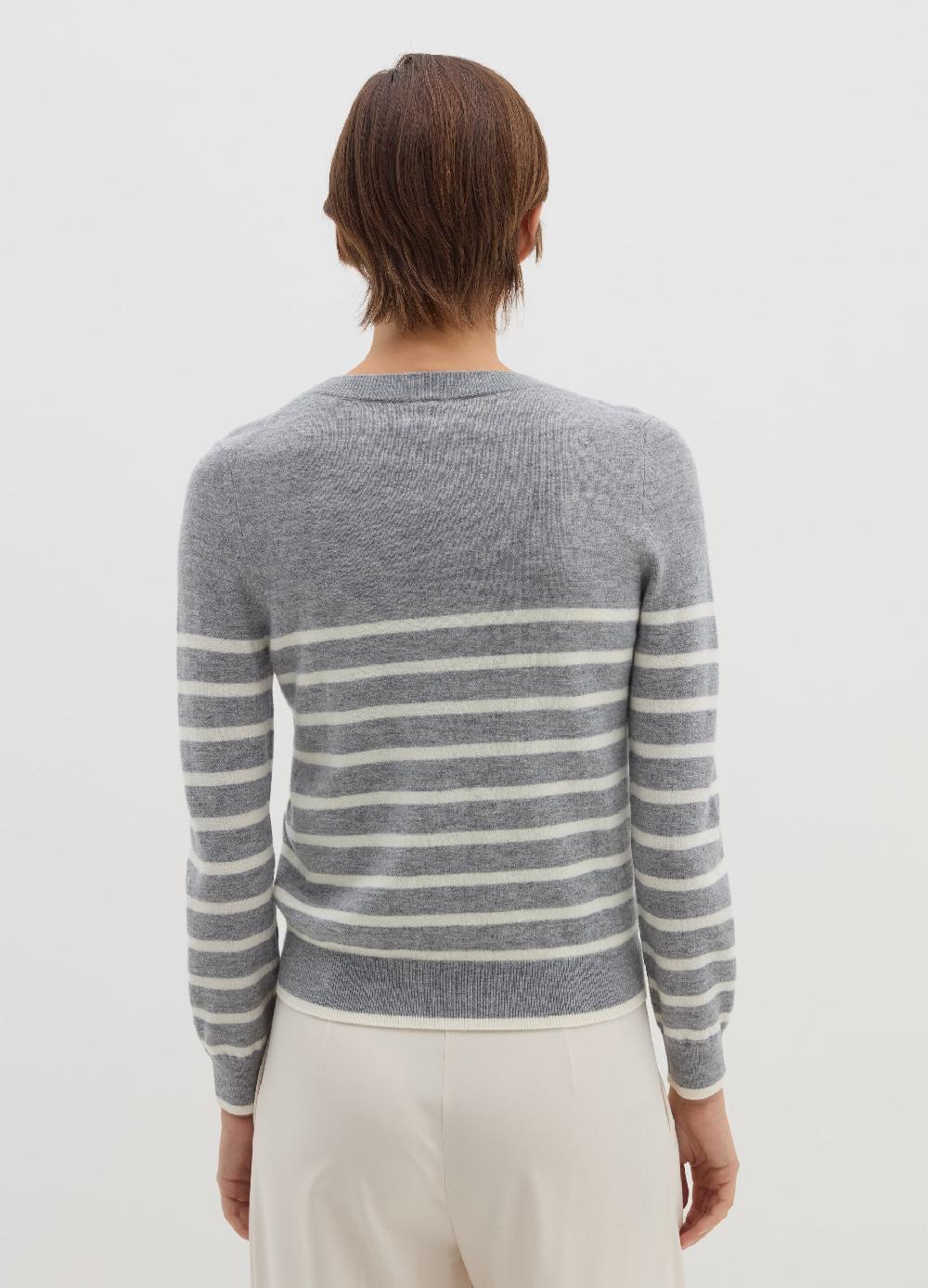 Stefanel Pullover a righe in lana cardata Consegna Veloce