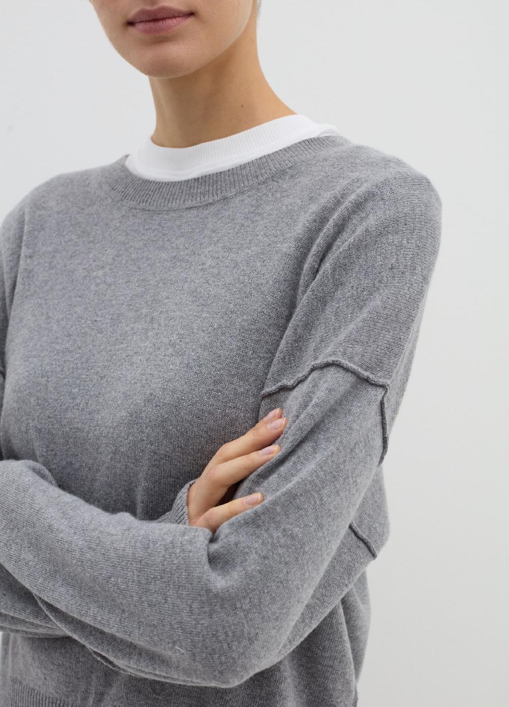 Stefanel Pullover oversize con scollo rotondo Promozione Limitata