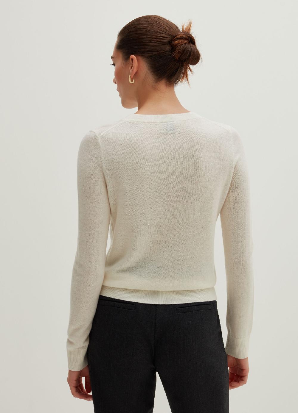 Stefanel Pullover girocollo in lana Outlet