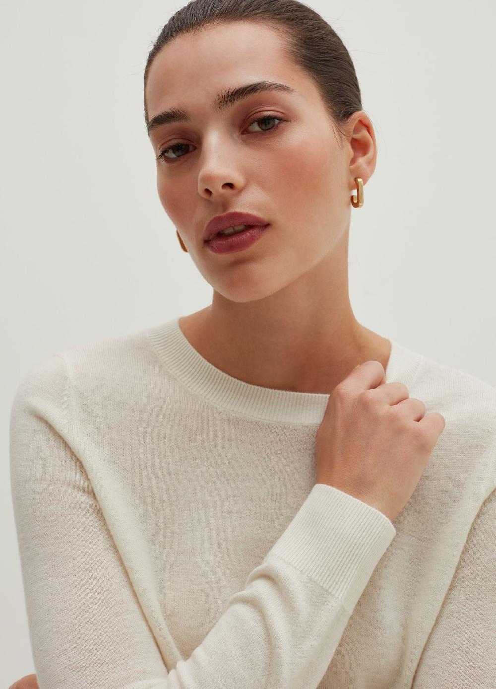 Stefanel Pullover girocollo in lana Outlet