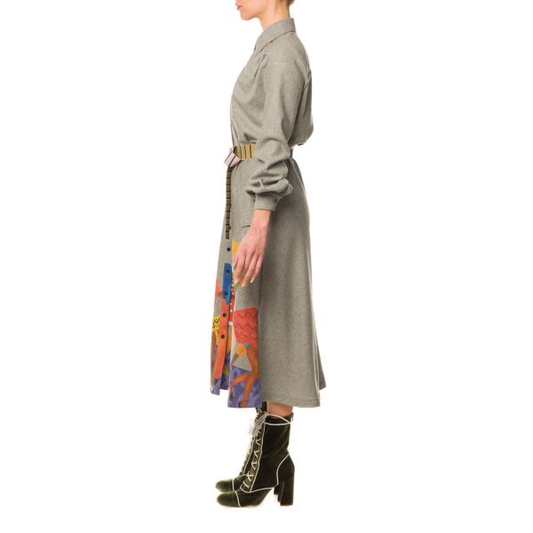 Stella Jean ABITO CHEMISIER STAMPATO Fino al 65% di sconto