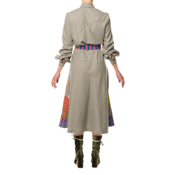 Stella Jean ABITO CHEMISIER STAMPATO Fino al 65% di sconto
