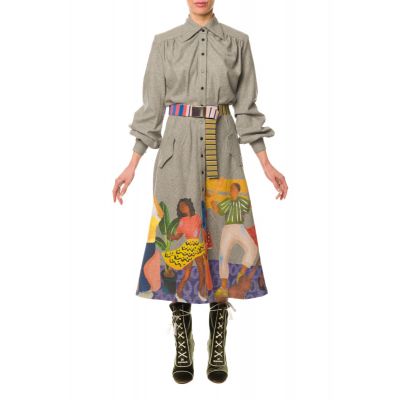 Stella Jean ABITO CHEMISIER STAMPATO Fino al 65% di sconto