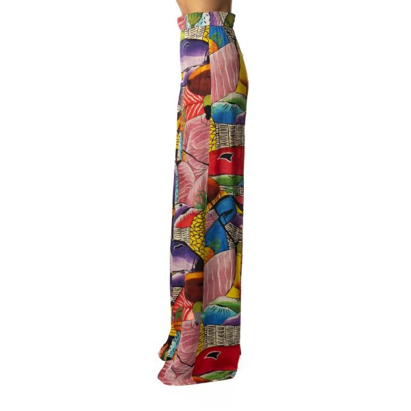 Stella Jean PANTALONE A PALAZZO Qualità Garantita