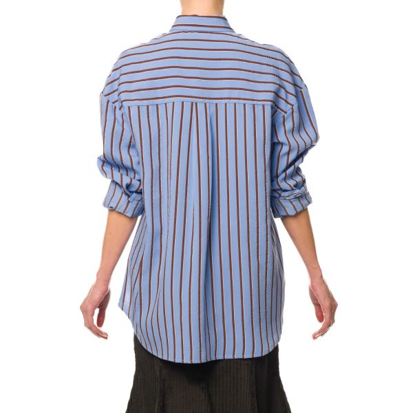 Stella Jean CAMICIA A RIGHE Presa