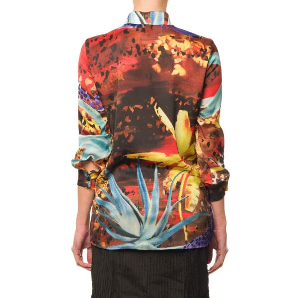 Stella Jean ANIMAL-PRINT SHIRT Offerta