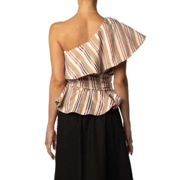 Stella Jean TOP MONOSPALLA Saldi