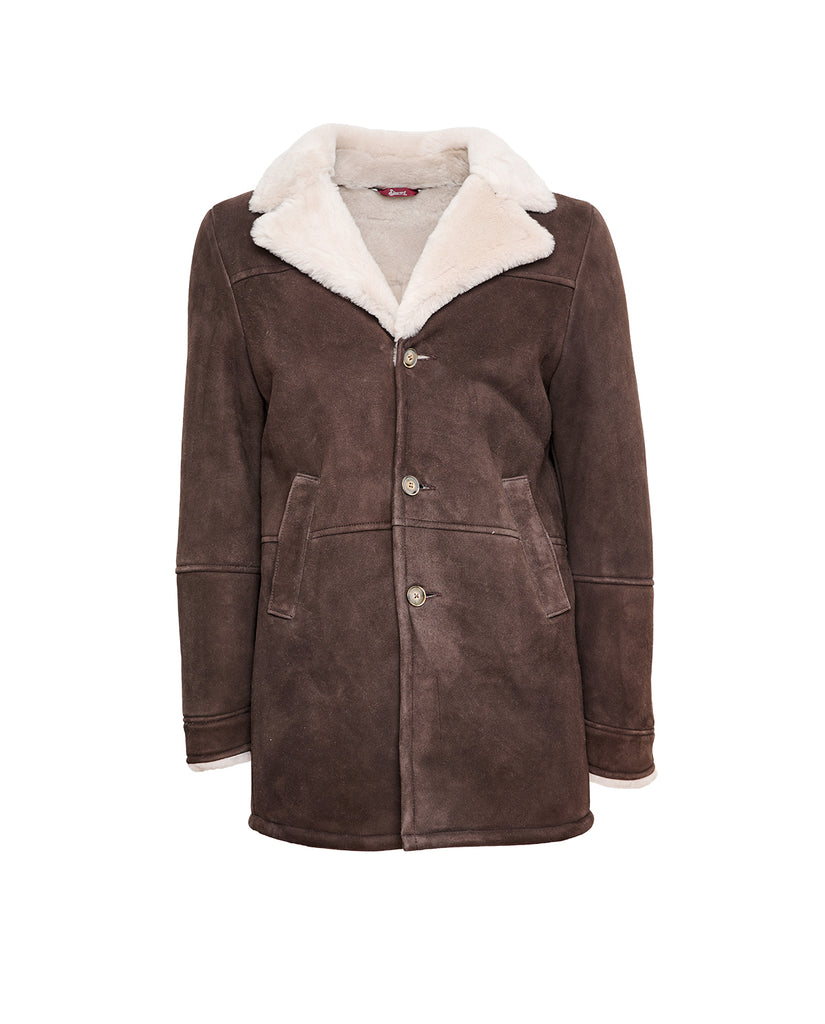 Stewart ROBERTO-SHEARLING SUEDE IRONED LAMB Outlet