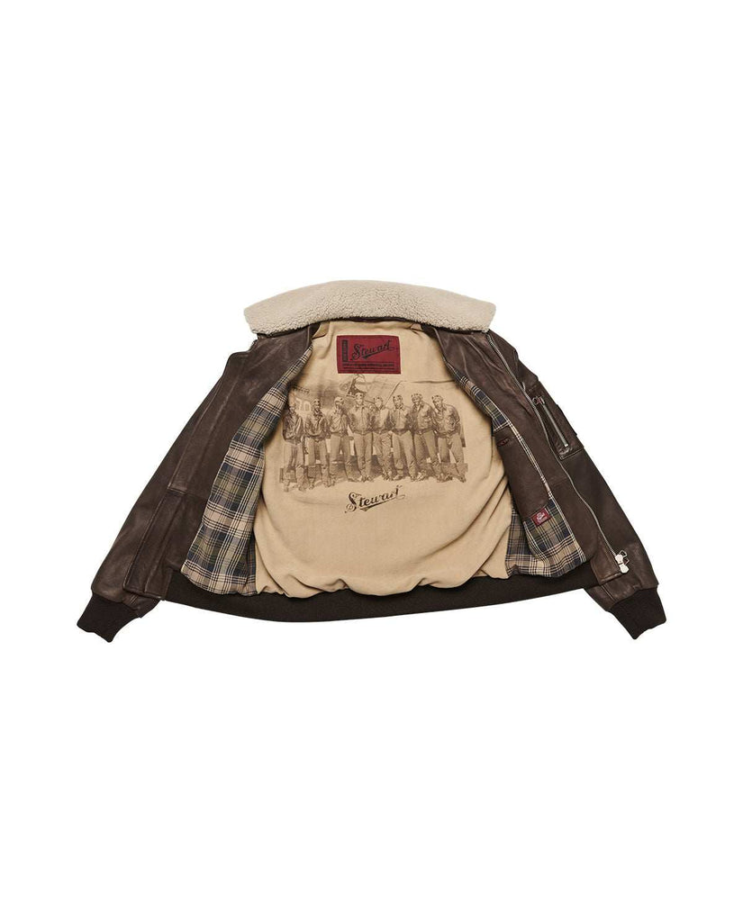 Stewart FALCON-SLIM OMEGA LAMB REMOVABLE COLLAR Sottocosto