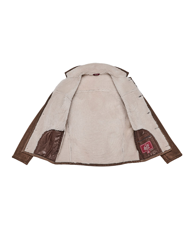 Stewart KIRA-SHEARLING MERINO SUEDE BRISA LAMB Negozio