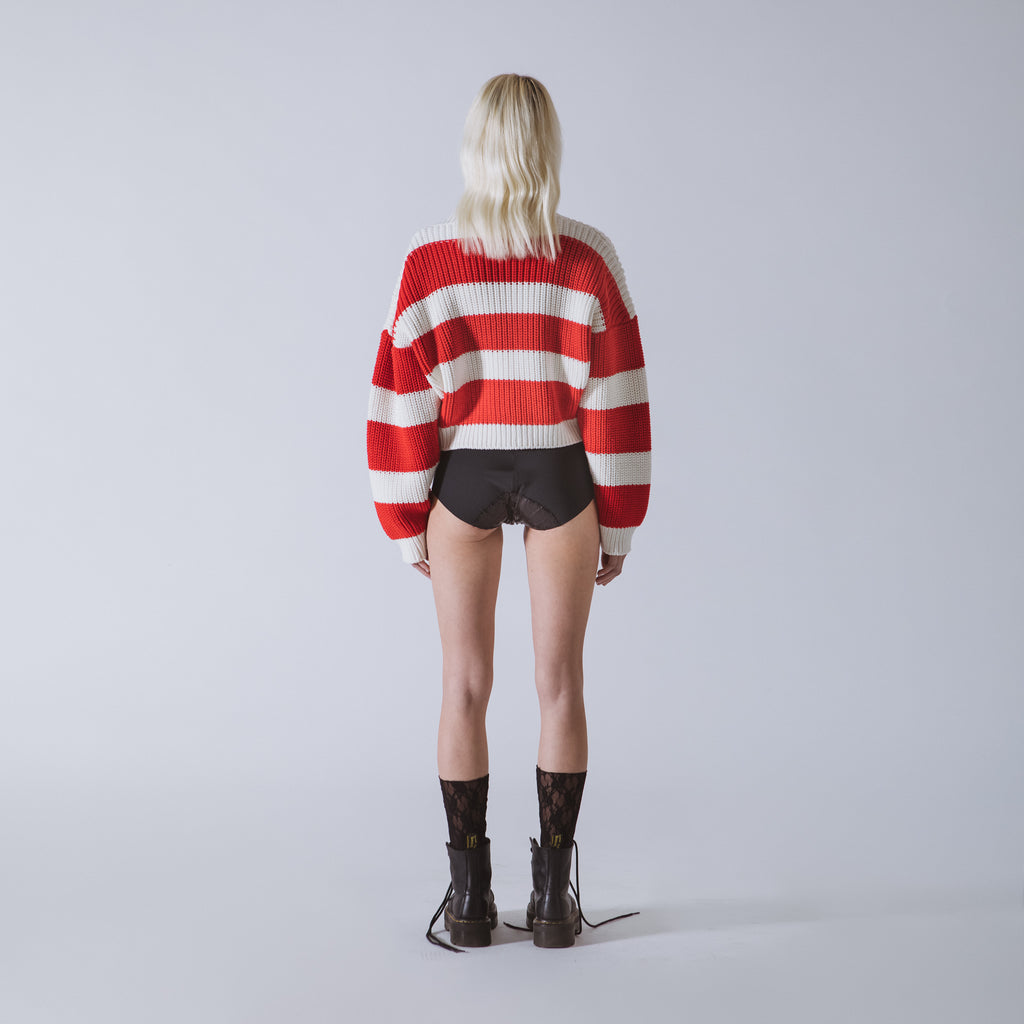 Sveta Milano Cardigan corto in cotone Alice Fino al 65% di sconto