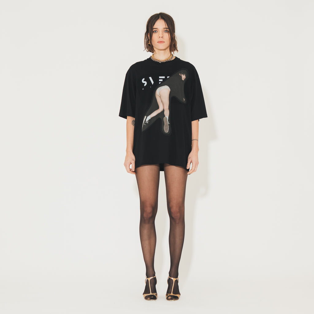 Sveta Milano T-shirt Charlotte in jersey di cotone Qualità Garantita