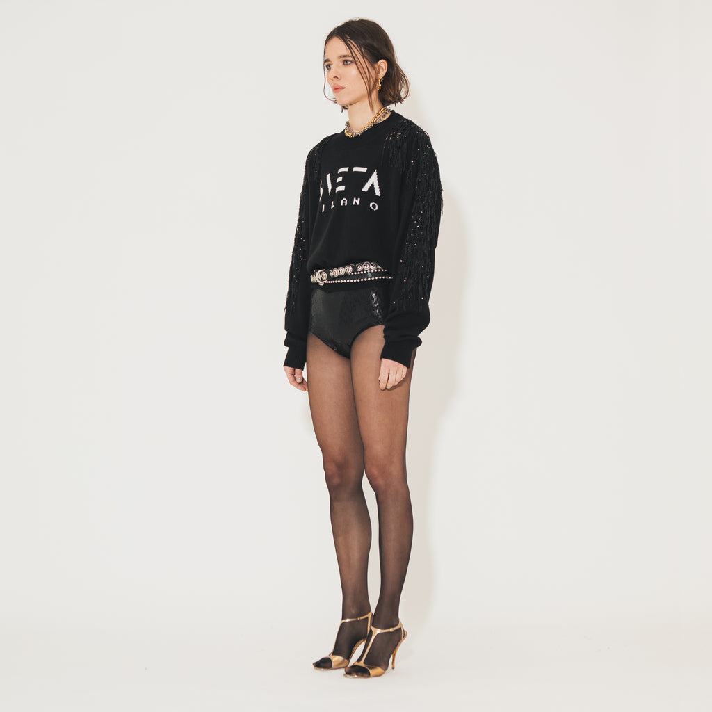 Sveta Milano Maglione Elena con logo Sveta Milano Offerta speciale