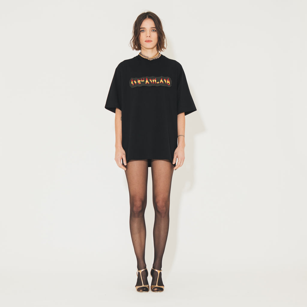 Sveta Milano T-shirt Haze in jersey di cotone Comprare a buon mercato