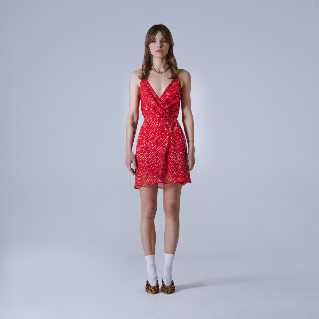 Sveta Milano Abito corto Nancy in georgette di seta | Limited Edition Ultimi due giorni