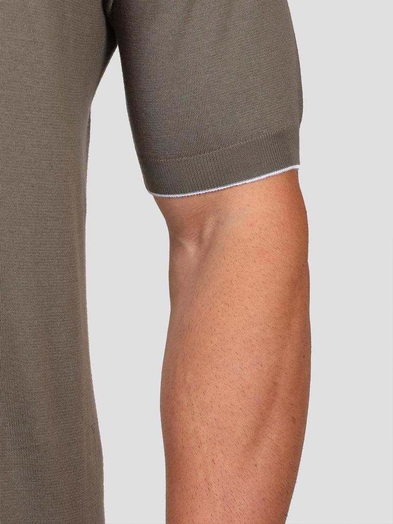 Svevo Maglia Polo 100% Cotone Supersoft Grigia e Bianca Sostegno trimestrale