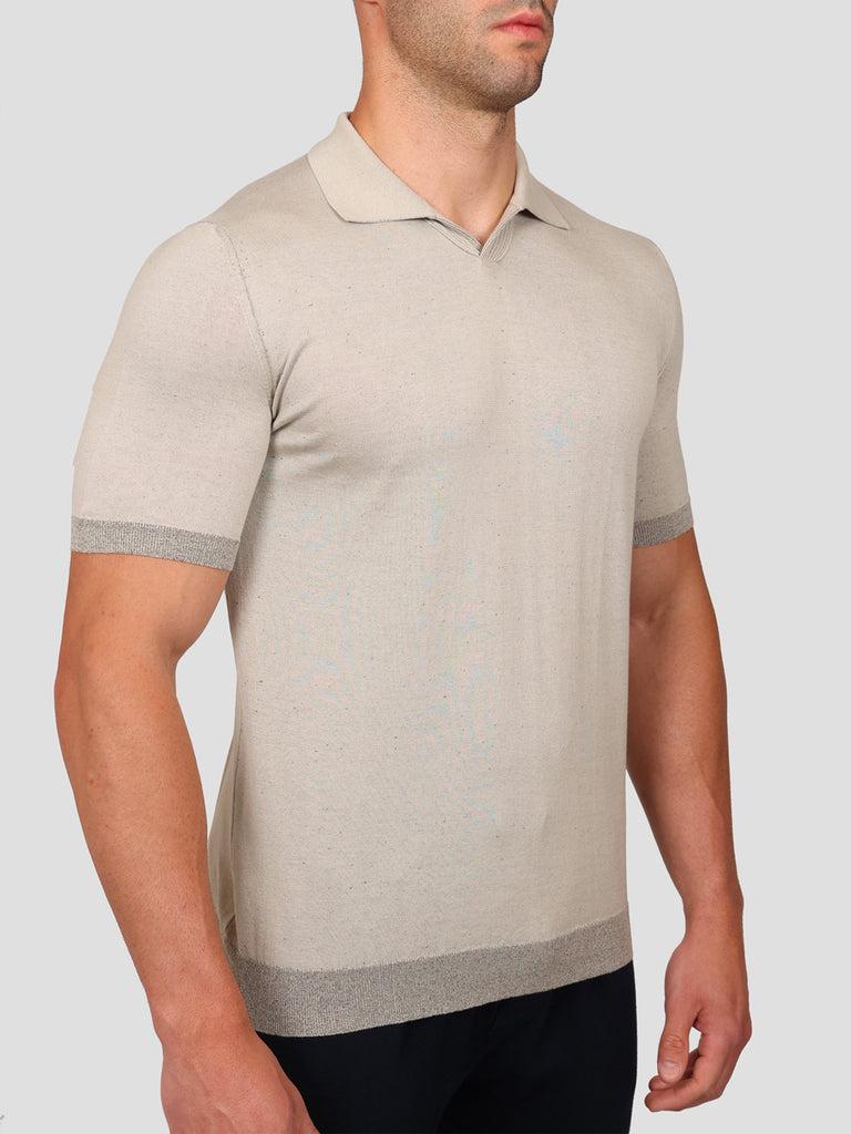 Svevo Maglia Scollo a V in Carbonio Beige I Più Venduti