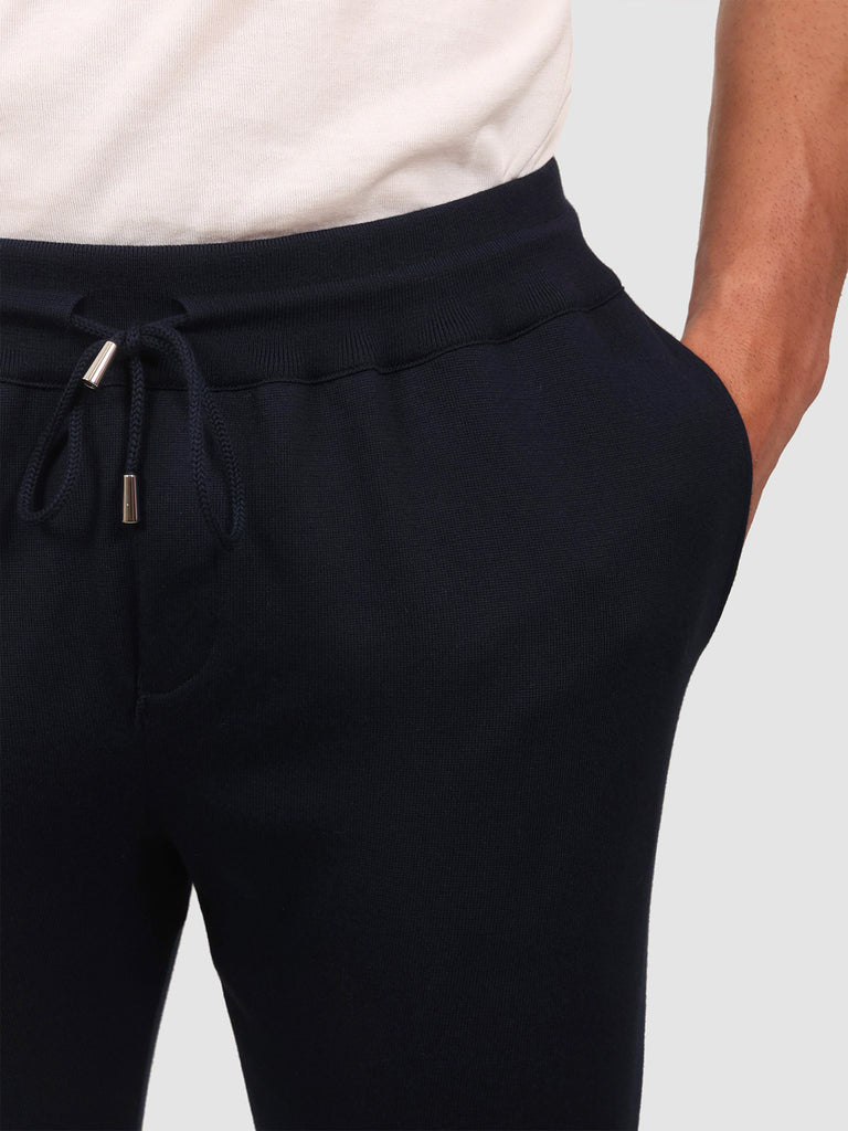 Svevo Pantaloni 100% Cotone Supersoft Blu Consegna Veloce