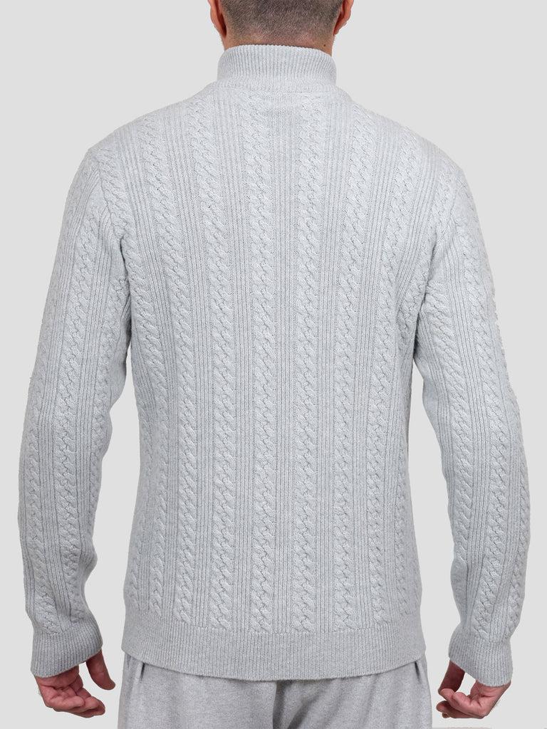 Svevo Giubbotto 100% Cashmere Grigio Qualità