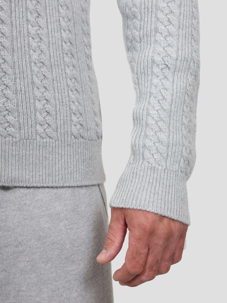 Svevo Giubbotto 100% Cashmere Grigio Qualità