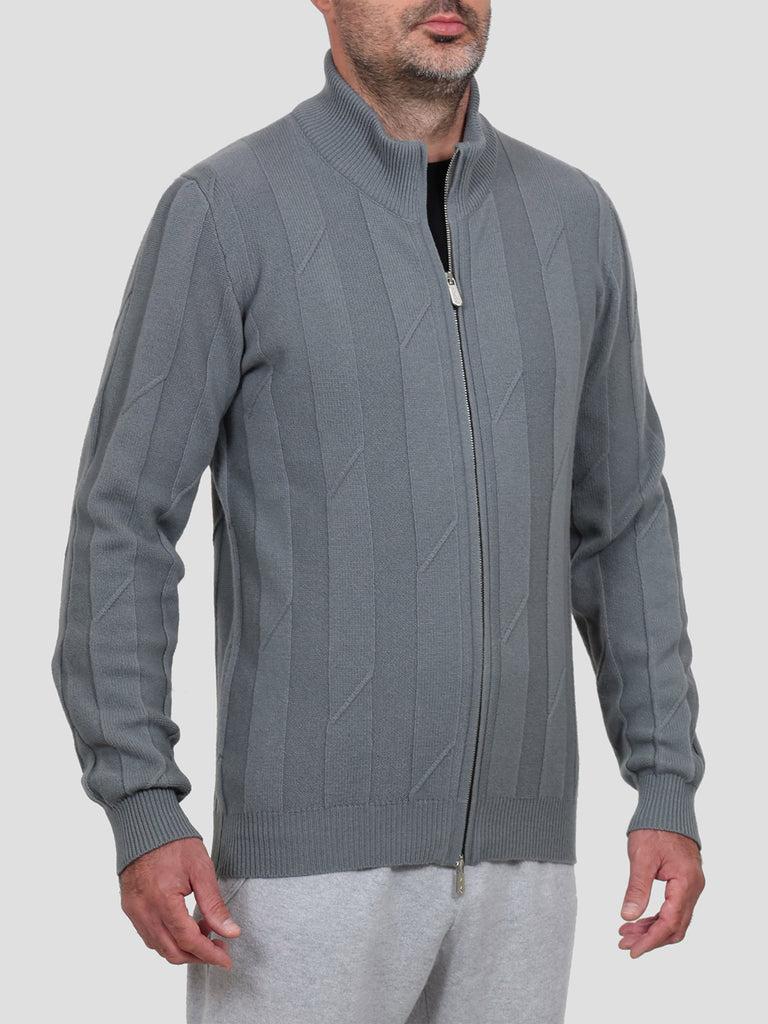 Svevo Giubbotto 100% Lana Grigio Promozione