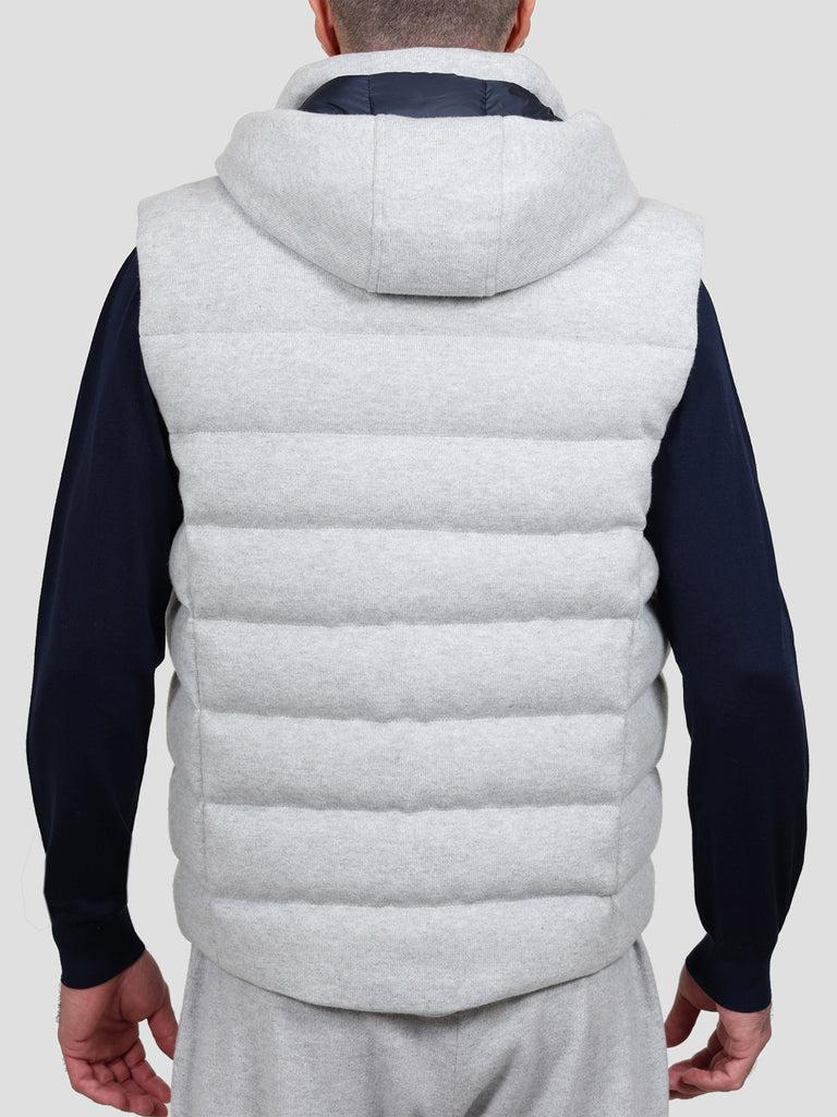 Svevo Giubbotto con zip in Cashmere Grigio Qualità Garantita