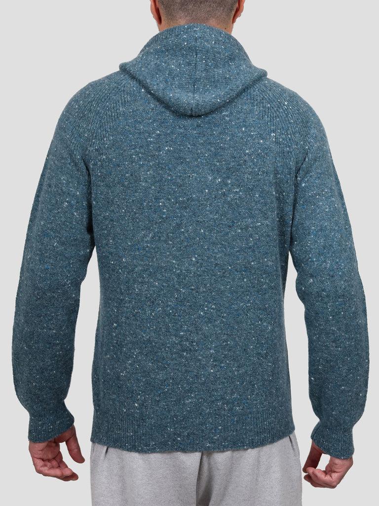 Svevo Giubbotto con zip Lana Cashmere e Poliammide Blu Negozi Online